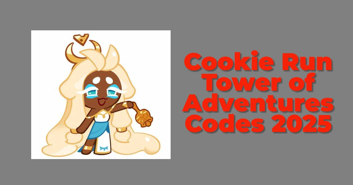 Cookie Run Tower of Adventures Codes January 2025