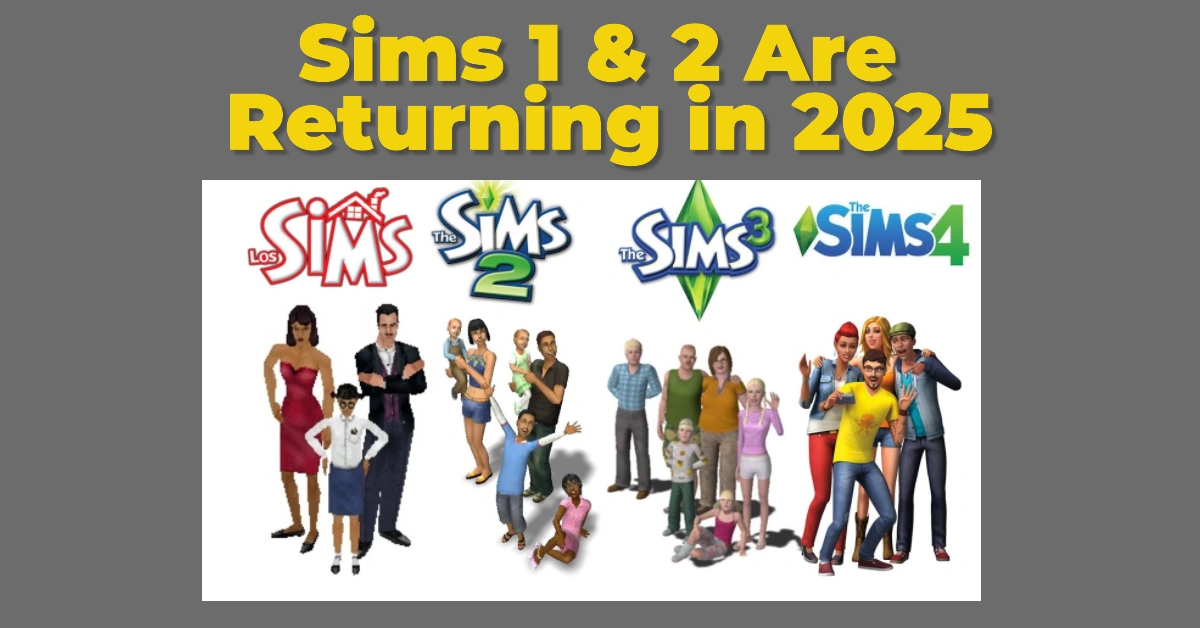 Sims 1 & 2 Are Reportedly Returning